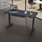 Motionwise Standing Desk, 24 in x48", Adjust Height 28" to 48", Blk Top, Lt Gray Frame SDG48B - alternate 9