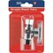 Do It Best 3/8'' C X 3/8'' OD Chrome Plated Brass Stop Valve B2072PCLF - alternate 2