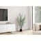 Monarch Specialties Artificial Plant, 44" Tall, Eucalyptus Tree, Indoor, Faux, Fake, Floor, Greenery, Potted, Real Touch I 9561 - alternate 1