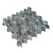 Apollo Tile Majeste 10.8 in. x 11.3 in. Glossy Blue Glass Mosaic Wall and Floor Tile 8.48 sq. ft./case, 10PK APLASL8804A - alternate 8