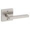 Kwikset Signature Series 154HFL SQT15 Passage Closet Lever, 41532 in L Lever, Satin Nickel 720HFL SQT-15 - alternate 5