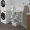 Amgood 14in D x 36in L Stainless Steel Table, Three Undershelves AMG WT-1436-3SH-Z - alternate 8