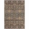 Homeroots 10' X 14' Chocolate Red And Gold Floral Washable Indoor Outdoor Area Rug 604646 - alternate 9