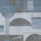Homeroots 5' X 8' Blue And Gray Geometric Washable Indoor Outdoor Area Rug 618011 - alternate 9