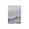 Homeroots 9' X 12' Purple And Ivory Abstract Washable Indoor Outdoor Area Rug 613654 - alternate 8