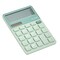 Deli NUSIGN Desktop Calculator, 12-Digit Large Display, 5 Angle, Green, 20PK ENS042 - alternate 4