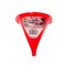Midwest Can Red 4.5 in. H Polyethylene 0.5 pt Funnel 3508 - alternate 1