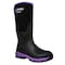 Dryshod Womens Legend MXT Adventure Hi Rubber Boots, Pull-On, Waterproof, Black/ Purple, Size 7 LGX-WH-BKPP-007 - alternate 8