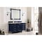 James Martin Vanities Brittany 60'' S Vanity, Victory Blue w/ Jasmine Pearl Silestone Top w/FreePower Wireless Charger 650-V60S-VBL-FEJP - alternate 10