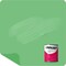 Unpaint Removable paint Interior Matte Green Fern Cactus Quart 7D-FHIN-2YON - alternate 1
