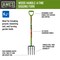 Ames 4-Tine Spading Fork, Hardwood Handle, D-Grip 2826200 - alternate 6