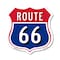 Signmission Route Marker Shield Sign Route 66, 6 Inch X 6 Inch, Plastic Sign SHI-P-6-459 - alternate 1