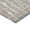 Homeroots 3' X 5' Brown And Ivory Abstract Washable Indoor Outdoor Area Rug 588498 - alternate 8