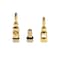 Monoprice Gold Plated Banana Plugs, Open Screw, PK10 9437 - alternate 4