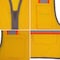 Dome75 Hi-Vis Safety Vest 4X/5X Class Non-ANSI/Enhanced Visibility , Zipper 6 Pockets, 2 Mic Tab DV2183 - alternate 5