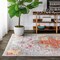 Jonathan Y Zafra Vintage Medallion Coral/Blue/Multi 3 ft. x 5 ft. Area Rug CAV100A-3 - alternate 8