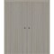Sartodoors Sliding Closet Double Bi-fold Doors 96 x 96 inches, BASIC 3001 Oak Franko, Sturdy Tracks Moldings BASIC3001DBF-DUFR-96x96 (4* 24x96) - alternate 1