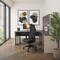 Bestar L Shaped Desk L-Shape Workstation, 82.9" D X 65.9" H, 71.1" W X Melamine, Slate/Sandstone 93859-59 - alternate 8