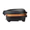 Brentwood Industries 2-Serving Non-Stick 750w Indoor Electric Copper Grill and Panini Press in Black TS-606BK - alternate 8