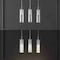 Jonathan Y Mium 21.63" 3-Light Modern Style Iron/Crystal/Glass Integrated LED Linear Pendant, Chrome JYL1705A - alternate 12