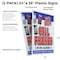 Signmission We Buy Cell Phones, Plastic Signs Only 24 Inch x 36 Inch, Corrugated Plastic, 2PK CSB-2436-2PACK-We Buy Cell Phones - alternate 2