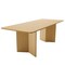 Homeroots 79" Natural Solid Wood Sled Base Dining Table 712194 - alternate 1