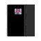 C-Line Products 8-1/2" x 11" Black Spiral Bound 8-Pocket Poly Portfolio with Security Flap, 1/EA, 12EA/DS, 2DS/CT 32881-DS - alternate 1