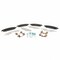 Motorcraft Disc Brake Pad Set,  BRF1863 - alternate 6
