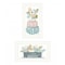 Homeroots Set Of Two Floral Pumpkins 1 White Framed Print Wall Art, 2PK 407906 - alternate 1