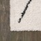 Jonathan Y Catala Moroccan Diamond Shag White/Gray 2 ft. x 10 ft. Runner Rug MOH405A-210 - alternate 7