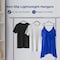 Serenelife 20 Pack Velvet Hangers, 20PK SLHVELGRY20 - alternate 5