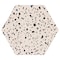 Andova Tiles Kallisto 8-in. x 9-in. Hexagon Terrazzo Matte Porcelain Wall & Floor Tile (9.9 Square Feet Per Box) ANDKALL1237 - alternate 6