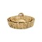 Homeroots Set of Three Natural Water Hyacinth Round Basket Trays 571501 - alternate 17