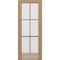 Doornmore G106, 33.75" x 82" ( 32" Door) Left Hand, Mahogany SDL 6 Lite Exterior Door G106-SW-3280_1_LI - alternate 11