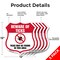 Signmission Beware Of Ticks Shield Sign Ticks May Be, 12 inch X 12 inch, Aluminum Metal Sign, 5PK SHI-A-5Pack-12-362 - alternate 6