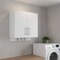 Homeroots 26" White Accent Cabinet With One Shelf 518203 - alternate 6