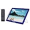 Trexonic Portable 14 Inch LED TV with HDMI, SD/MMC, USB, VGA, AV In/Out and Built-in Digital Tuner TRX-14D-BLUE - alternate 1