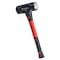 Corona Tools Short Handle Sledge Hammer, 8 lb. Head, 16 in. Solid-Core Fiberglass Handle MH82008 - alternate 1