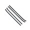 Fairchild Industries Belt Weatherstrip Kit, 1973-1979, Ford F-100 Belt KF2009-8 - alternate 3