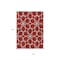 Homeroots 9' X 12' Red And Ivory Geometric Washable Indoor Outdoor Area Rug 613047 - alternate 8