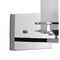 Jonathan Y Fairfax 7.13" 1-Light Metal/Frosted Glass Contemporary Glam LED Vanity Light, Chrome JYL7484A - alternate 10
