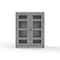 Strong Hold 14 GA Extra Heavy Duty Double Shift Clear View Cabinet 56-DS-LD-246-L - alternate 3