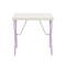 Homeroots 22" Lilac Steel and Wood Nightstand 285578 - alternate 1