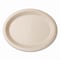 Vegware Nourish Molded Fiber Tableware, Compostable, Platter, Sugarcane, 8 x 10, White, 500PK VW-P009NFA - alternate 1