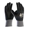 Atg Seamless Knit Nylon Glove w/Nitrile Coated MicroFoam Grip on Full Hand, Micro Dot Palm, Hang Ta, 12PK 34-846T/XXL - alternate 2