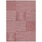 Homeroots 5' X 8' Red And Ivory Geometric Washable Indoor Outdoor Area Rug 600739 - alternate 8