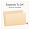 Pendaflex Manila File Folders, Straight Tabs, Legal Size, 0.75" Expansion, Manila, 100PK 1007057 - alternate 7
