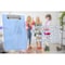 Acrimet Clipboard Memo Size A5 Low Profile Clip (Plastic) (Clear Blue Color), 3PK 137B.2 - alternate 9