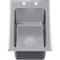 Amgood Stainless Steel 1 Compartment Drop-In Sink Bowl 10 in. x 14 in. x 10 in. SINK DIS S1C-101410-NF-Z - alternate 5