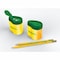 Ticonderoga Two Hole Pencil Sharpener, Green and Yellow, 6PK X39201 - alternate 1